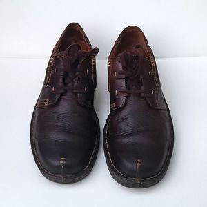 Clarks brown genuine leather shoes, size 9, in very good condition